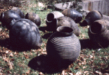 antique pot, 20x16 inches